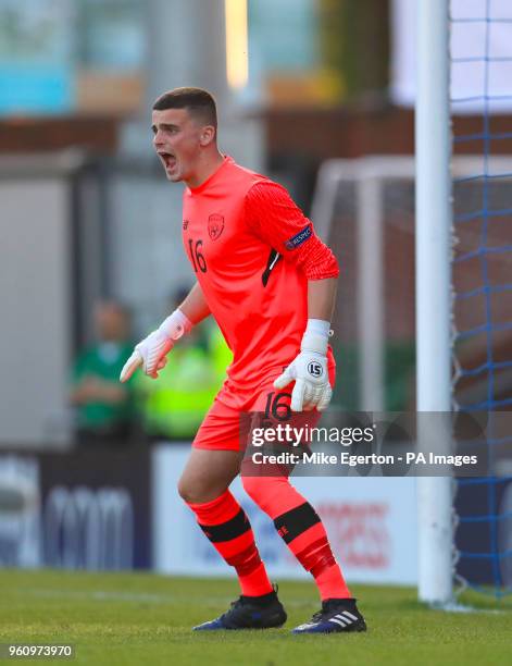 Reoublic of Ireland goalkeeper James Corcoran