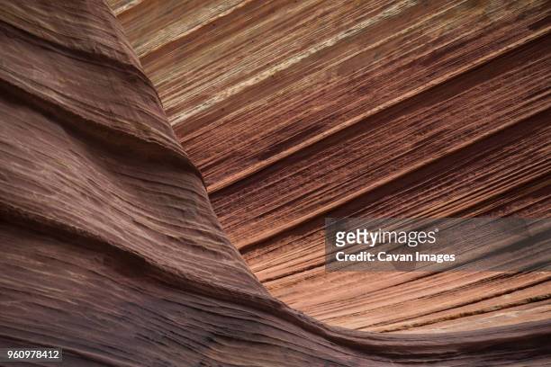 scenic view of pattern on marble canyon - marble canyon foto e immagini stock
