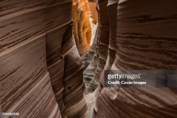 idyllic view of canyon at grand staircase-escalante national monument - paria canyon foto e immagini stock
