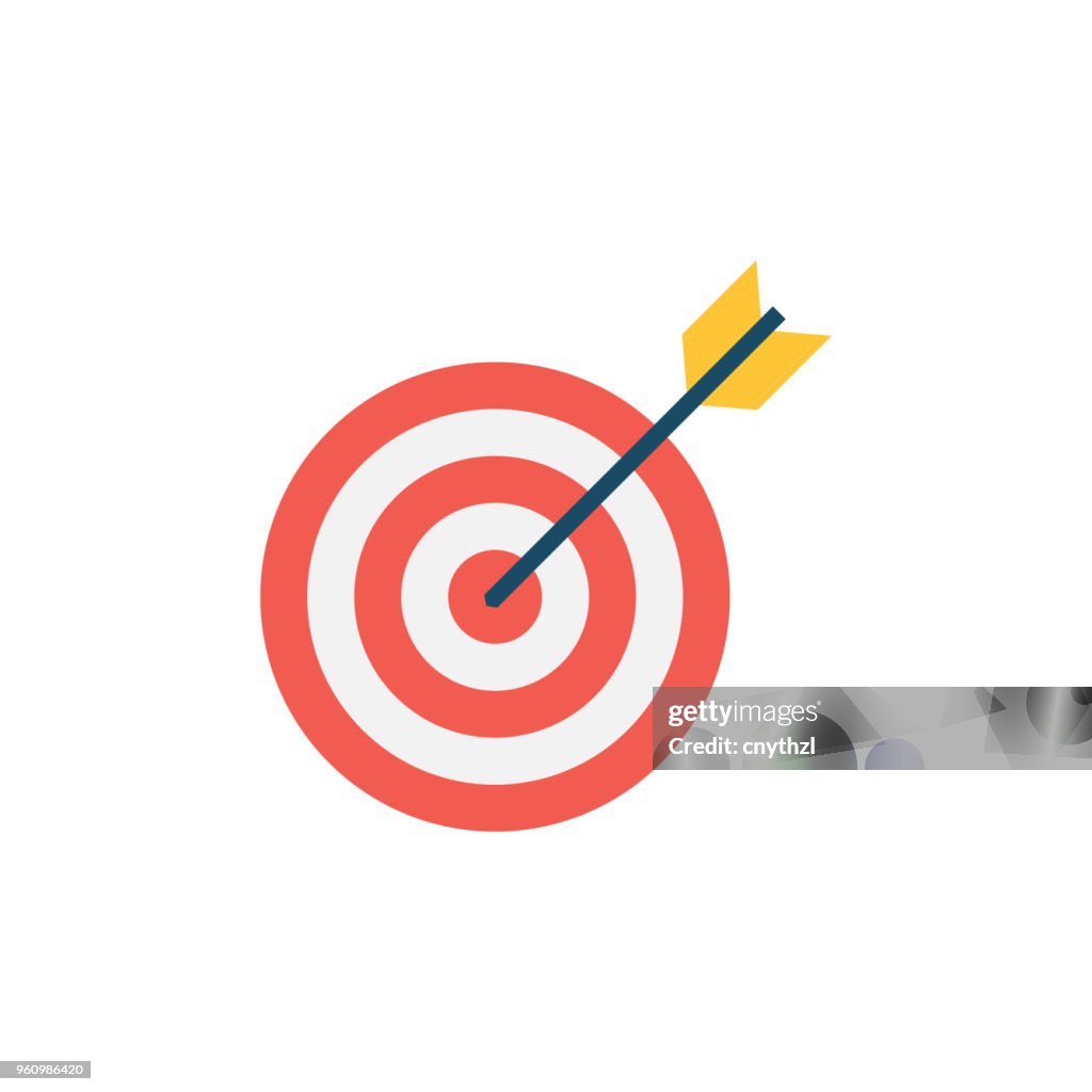 TARGET FLAT ICON