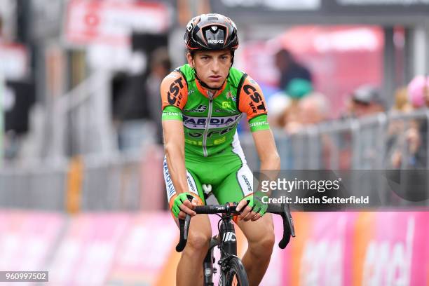 Arrival / Giulio Ciccone of Italy and Team Bardiani CSF / during the 101st Tour of Italy 2018, Stage 15 a 176km stage from Tolmezzo to Sappada 1240m...