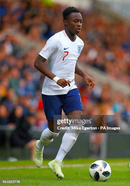 England's Arvin Appiah