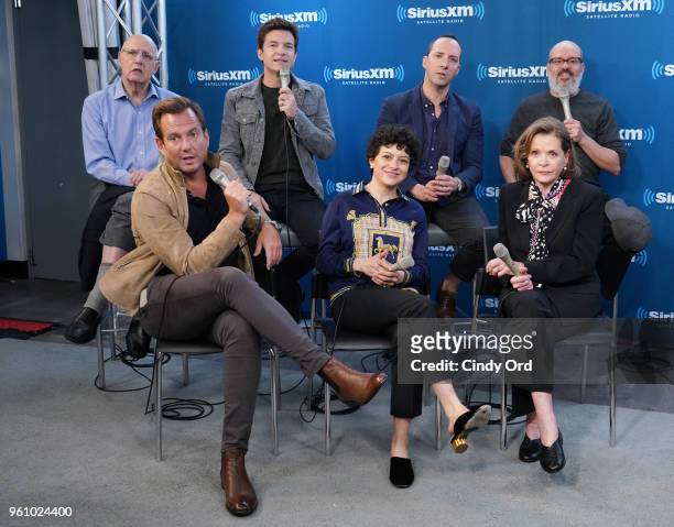 Jeffrey Tambor, Jason Bateman, Tony Hale, David Cross Will Arnett, Alia Shawkat and Jessica Walter take part in SiriusXM's Town Hall with The Cast of...