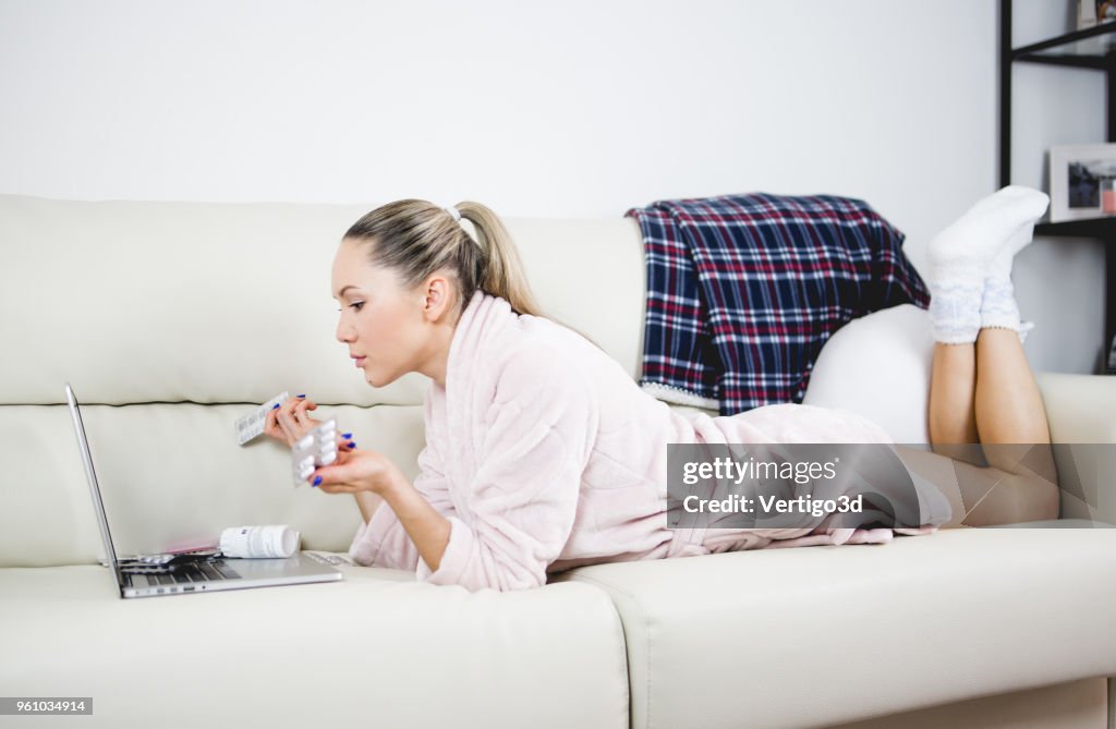 Vrouwen en pillen ze denken over haar gezondheid