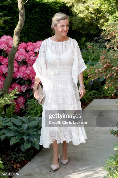 Sophie, Countess of Wessex attends the Chelsea Flower Show 2018 on May 21, 2018 in London, England.