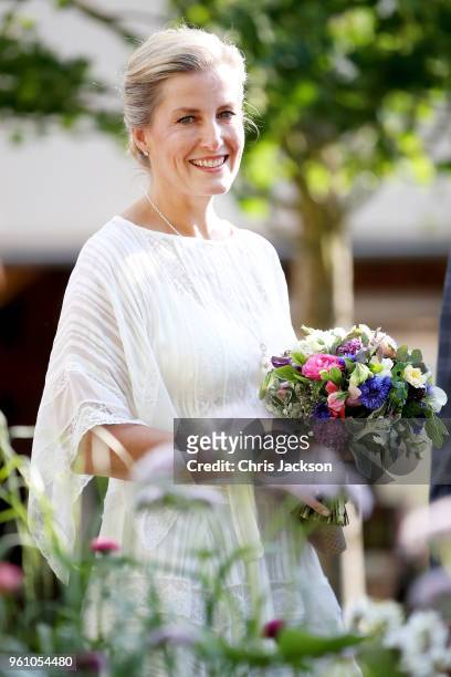 Sophie, Countess of Wessex attends the Chelsea Flower Show 2018 on May 21, 2018 in London, England.