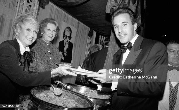 Today" show host Matt Lauer poses for a portrait at The March of Dimes Gourmet Gala at the Plaza Hotel in New York City, New York on October 31, 1994.