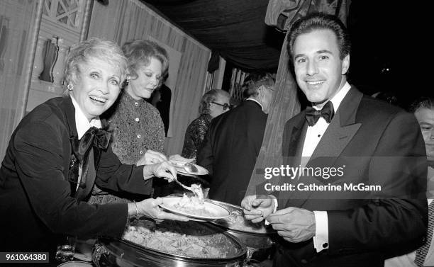 Today" show host Matt Lauer poses for a portrait at The March of Dimes Gourmet Gala at the Plaza Hotel in New York City, New York on October 31, 1994.