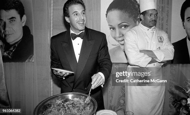 Today" show host Matt Lauer poses for a portrait at The March of Dimes Gourmet Gala at the Plaza Hotel in New York City, New York on October 31, 1994.