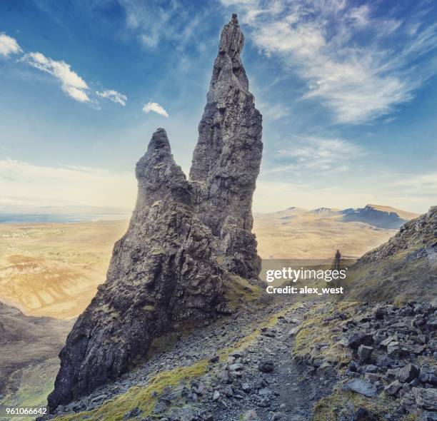 the viewing point. - staffin stock pictures, royalty-free photos & images