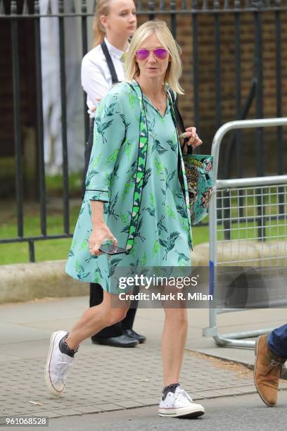 Jo Whiley attending Chelsea Flower show on May 21, 2018 in London, England.