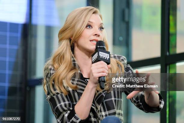 Actress Natalie Dormer visits BUILD Series to discuss the new film, 'In Darkness' and the new Amazon series, 'Picnic at Hanging Rock' at Build Studio...