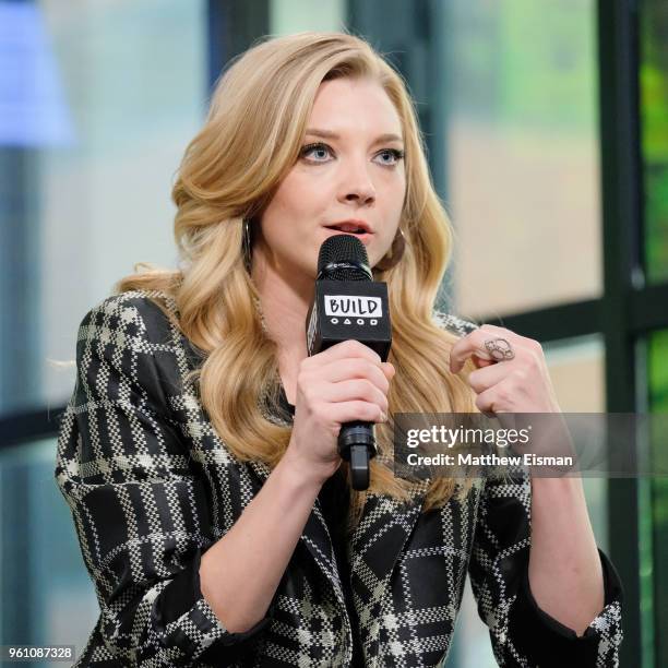 Actress Natalie Dormer visits BUILD Series to discuss the new film, 'In Darkness' and the new Amazon series, 'Picnic at Hanging Rock' at Build Studio...