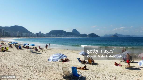 copacabana beach - valeria del cueto stock pictures, royalty-free photos & images