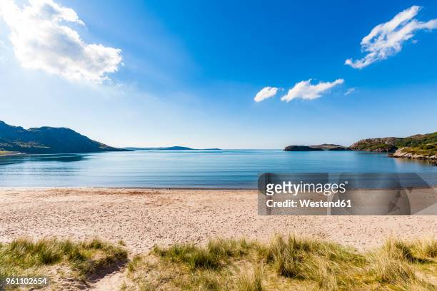 united kingdom, scotland, highland, - scotland beach stock pictures, royalty-free photos & images
