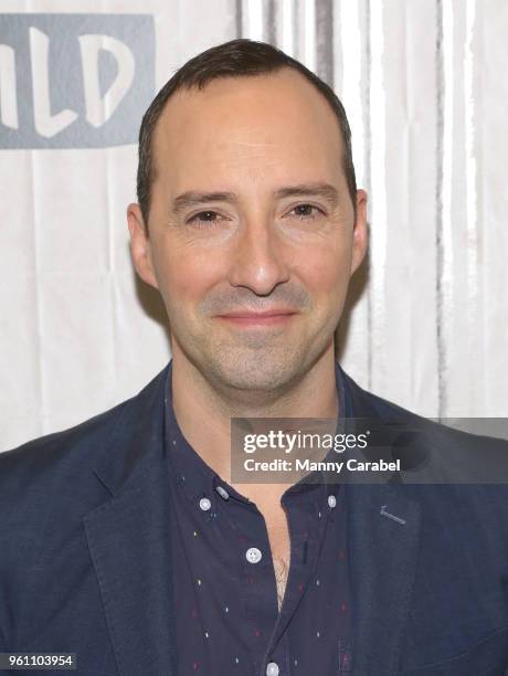 Actor Tony Hale visits Build Series to discuss the Netflix series "Arrested Development" at Build Studio on May 21, 2018 in New York City.