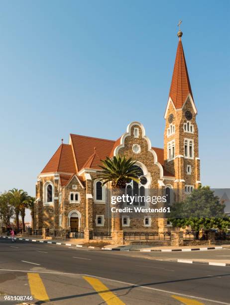 africa, namibia, windhoek, christ church - christchurch nuova zelanda foto e immagini stock