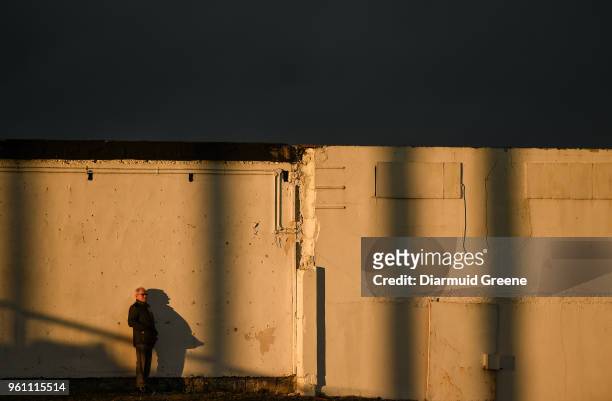 Limerick , Ireland - 21 May 2018; Limerick FC chairman Pat O'Sullivan looks on during the SSE Airtricity League Premier Division match between...