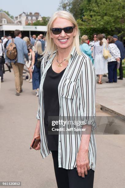 Anneka Rice attends the Chelsea Flower Show 2018 on May 21, 2018 in London, England.