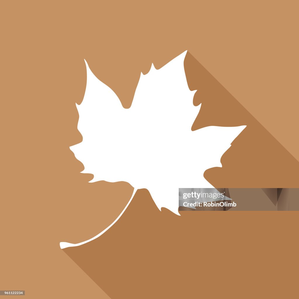 Braune Maple Leaf Icon