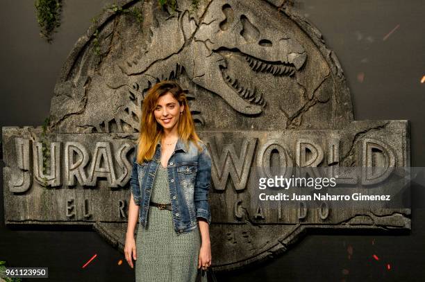 Leticia Dolera attends the 'Jurassic World: Fallen Kindom' premiere at Wizink Center on May 21, 2018 in Madrid, Spain.