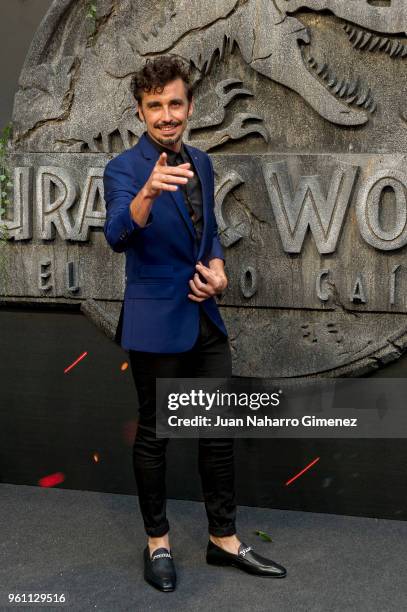 Canco Rodriguez attends the 'Jurassic World: Fallen Kindom' premiere at Wizink Center on May 21, 2018 in Madrid, Spain.