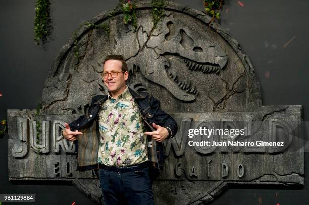 Joaquin Reyes attends the 'Jurassic World: Fallen Kindom' premiere at Wizink Center on May 21, 2018 in Madrid, Spain.