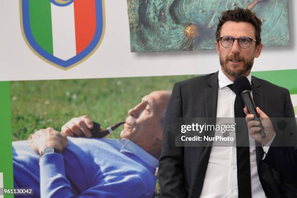 Roma coach Eusebio Di Francesco during the CONI 'Enzo Bearzot Award 2018' on may 21, 2018 in Rome, Italy.
