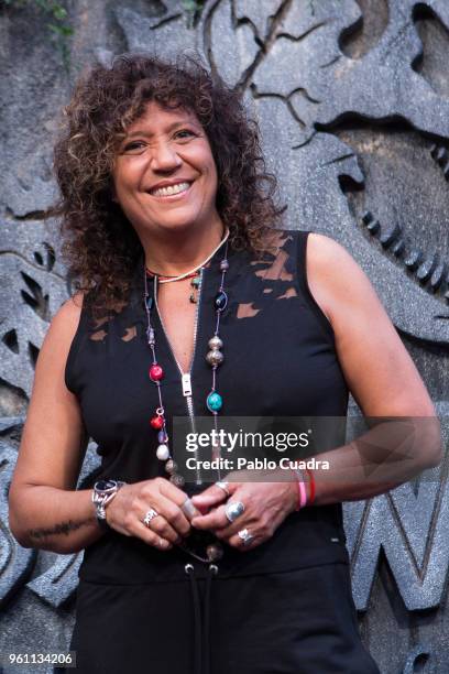 Spanish singer Rosana Arbelo attends the 'Jurassic World: Fallen Kindom' Madrid premiere at WiZink Center on May 21, 2018 in Madrid, Spain.