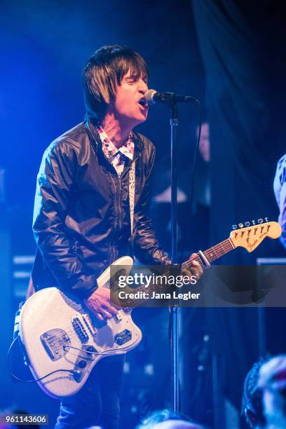 Johnny Marr performs live on stage during a concert at the Festsaal Kreuzberg on May 21, 2018 in Berlin, Germany.