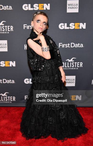 Drag queen Desmond is Amazing aka Desmond Napoles attends the GLSEN 2018 Respect Awards at Cipriani 42nd Street on May 21, 2018 in New York City.