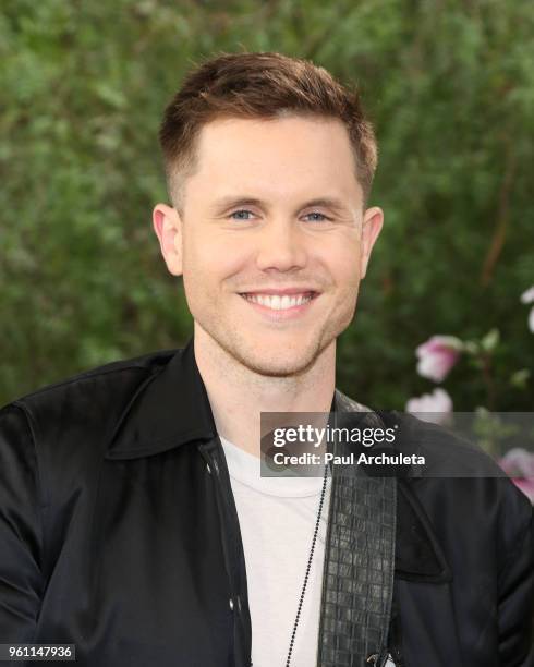 Singer / Reality TV Personality Trent Harmon visit Hallmark's "Home & Family" at Universal Studios Hollywood on May 21, 2018 in Universal City,...