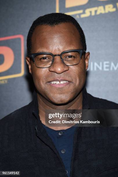 Geoffrey Fletcher attends a screening of "Solo: A Star Wars Story" hosted by The Cinema Society with Nissan & FIJI Water at SVA Theater on May 21,...
