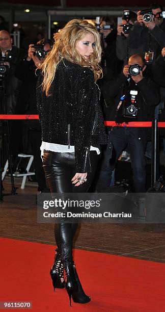 Ke$ha attends the NRJ Music Awards 2010 at Palais des Festivals on January 23, 2010 in Cannes, France.