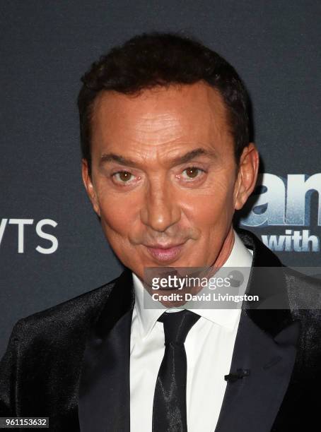 Choreographer/competition judge Bruno Tonioli poses at ABC's "Dancing with the Stars: Athletes" Season 26 - Finale on May 21, 2018 in Los Angeles,...