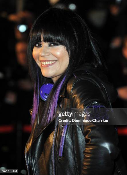 Jena Lee attends the NRJ Music Awards 2010 at Palais des Festivals on January 23, 2010 in Cannes, France.