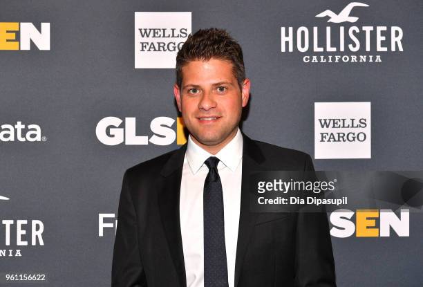 Hollister Co. VP & Head of Marketing Michael Scheiner attends the GLSEN 2018 Respect Awards at Cipriani 42nd Street on May 21, 2018 in New York City.