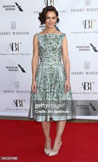 Actress Katie Holmes attends the 2018 American Ballet Theatre Spring Gala at The Metropolitan Opera House on May 21, 2018 in New York City.