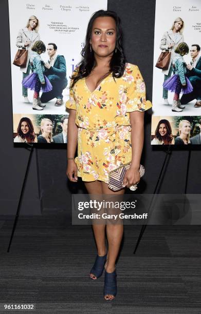 Actress Aneesh Sheth attends "A Kid Like Jake" New York premiere at The Landmark at 57 West on May 21, 2018 in New York City.