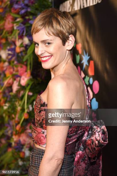 Denise Gough attends The 63rd Annual Obie Awards at Terminal 5 on May 21, 2018 in New York City.