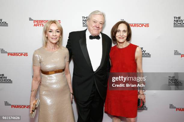 Denise Seegal, Michael Donovan, and Nancy Green attend the 70th Annual Parsons Benefit on May 21, 2018 in New York City.