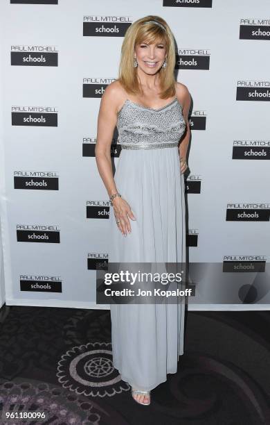 Leeza Gibbons attends Paul Mitchell School's 15th Annual FUNraising Gala at The Beverly Hilton Hotel on May 21, 2018 in Beverly Hills, California.