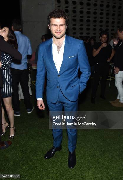 Alden Ehrenreich attends the "Solo: A Star Wars Story" New York Premiere - After Party on May 21, 2018 in New York City.