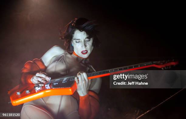 Singer/guitarist St. Vincent performs at The Fillmore Charlotte on May 21, 2018 in Charlotte, North Carolina.