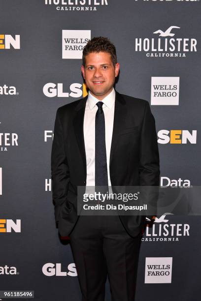 Hollister Co. VP & Head of Marketing Michael Scheiner attends the GLSEN 2018 Respect Awards at Cipriani 42nd Street on May 21, 2018 in New York City.