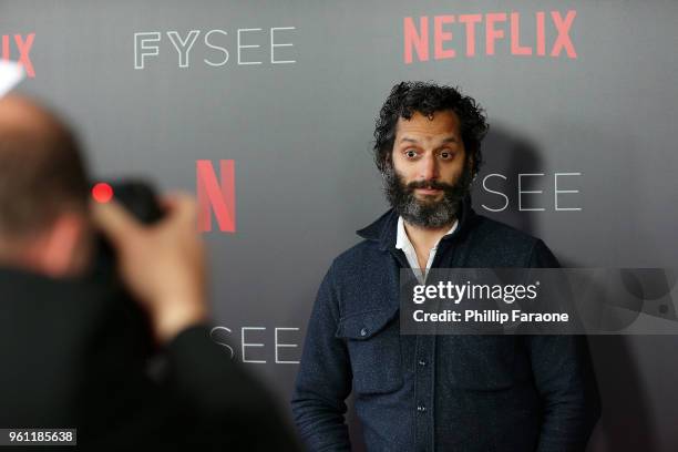 Jason Mantzoukas attends the #NETFLIXFYSEE Animation Panel Featuring "Big Mouth" and "BoJack Horseman" at Netflix FYSEE at Raleigh Studios on May 21,...