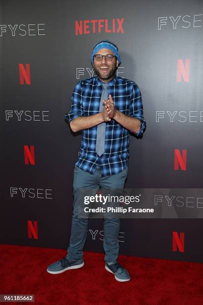 Ralphael Bob-Waksberg attends the #NETFLIXFYSEE Animation Panel Featuring "Big Mouth" and "BoJack Horseman" at Netflix FYSEE at Raleigh Studios on...