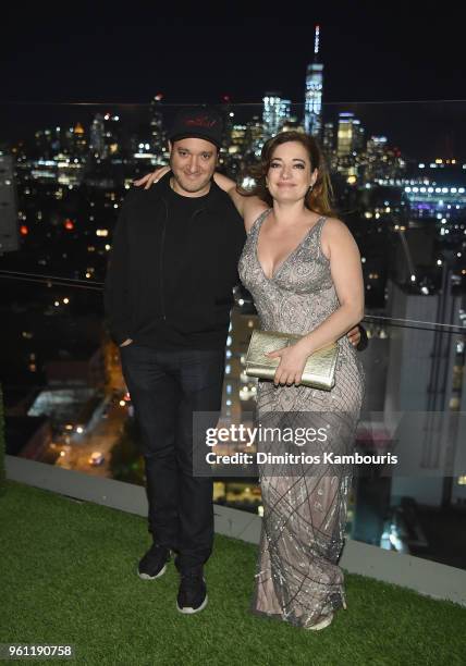 Gregg Bello and guest attend the 'Solo: A Star Wars Story' New York Premiere - After Party on May 21, 2018 in New York City.