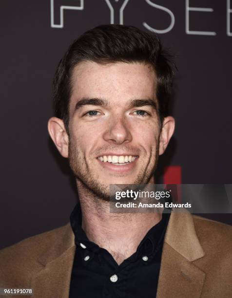 Comedian John Mulaney arrives at the #NETFLIXFYSEE Animation Panel featuring "Big Mouth" and "BoJack Horseman" at the Netflix FYSEE At Raleigh...