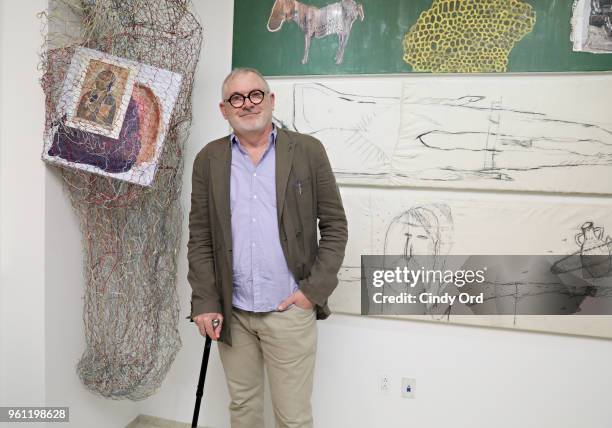 Artist Alfonse Borysewicz attends as Sheen Center presents Inside 'Heavenly Bodies: Fashion and the Catholic Imagination' a conversation with the...